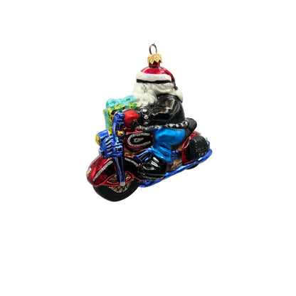 Christopher Radko Harley Davidson Santa Side Car Christmas Ornament 99-HAR-03