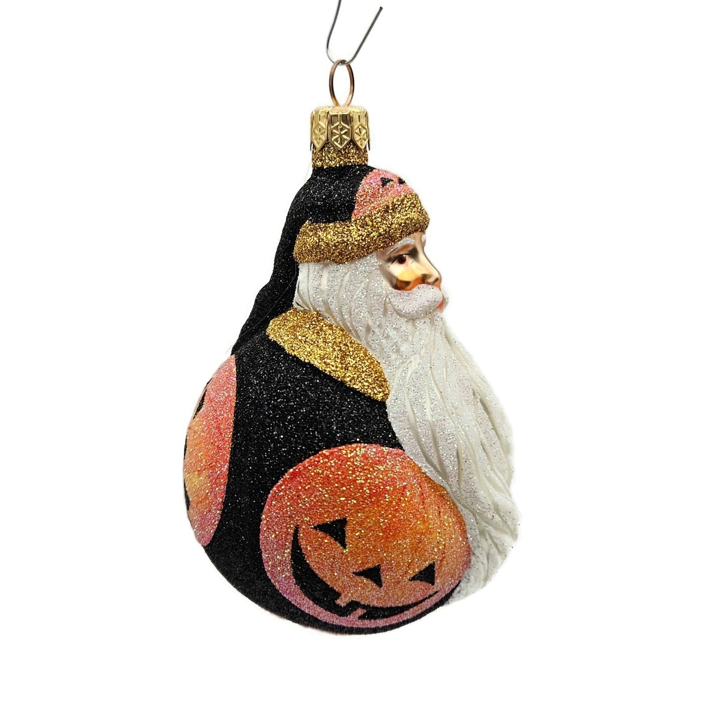 Patricia Breen Santa du Monde Pumpkins Halloween Christmas Holiday Tree Ornament