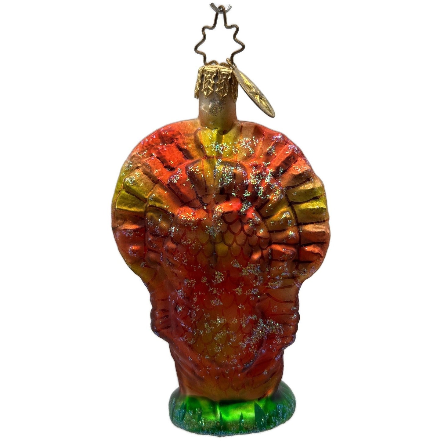 Christopher Radko Hedda Gobbler Turkey Thanksgiving Christmas Ornament 00-182-0