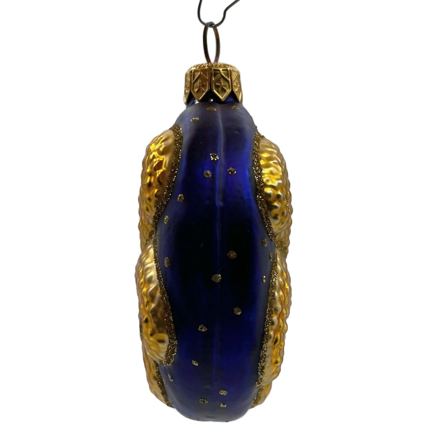 Patricia Breen Swell Starfish Gold Glittered Dots Nautical Christmas Ornament