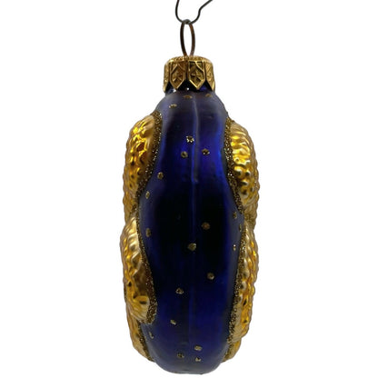 Patricia Breen Swell Starfish Gold Glittered Dots Nautical Christmas Ornament