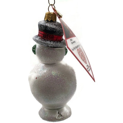 Heartfully Yours Ornament Mr. Whipple Snowman With Hat Christmas Radko Decor