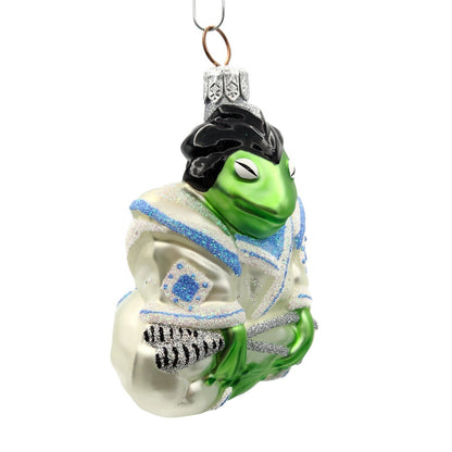 Patricia Breen Samurai Frog Japanese Style Glittered Christmas Tree Ornament