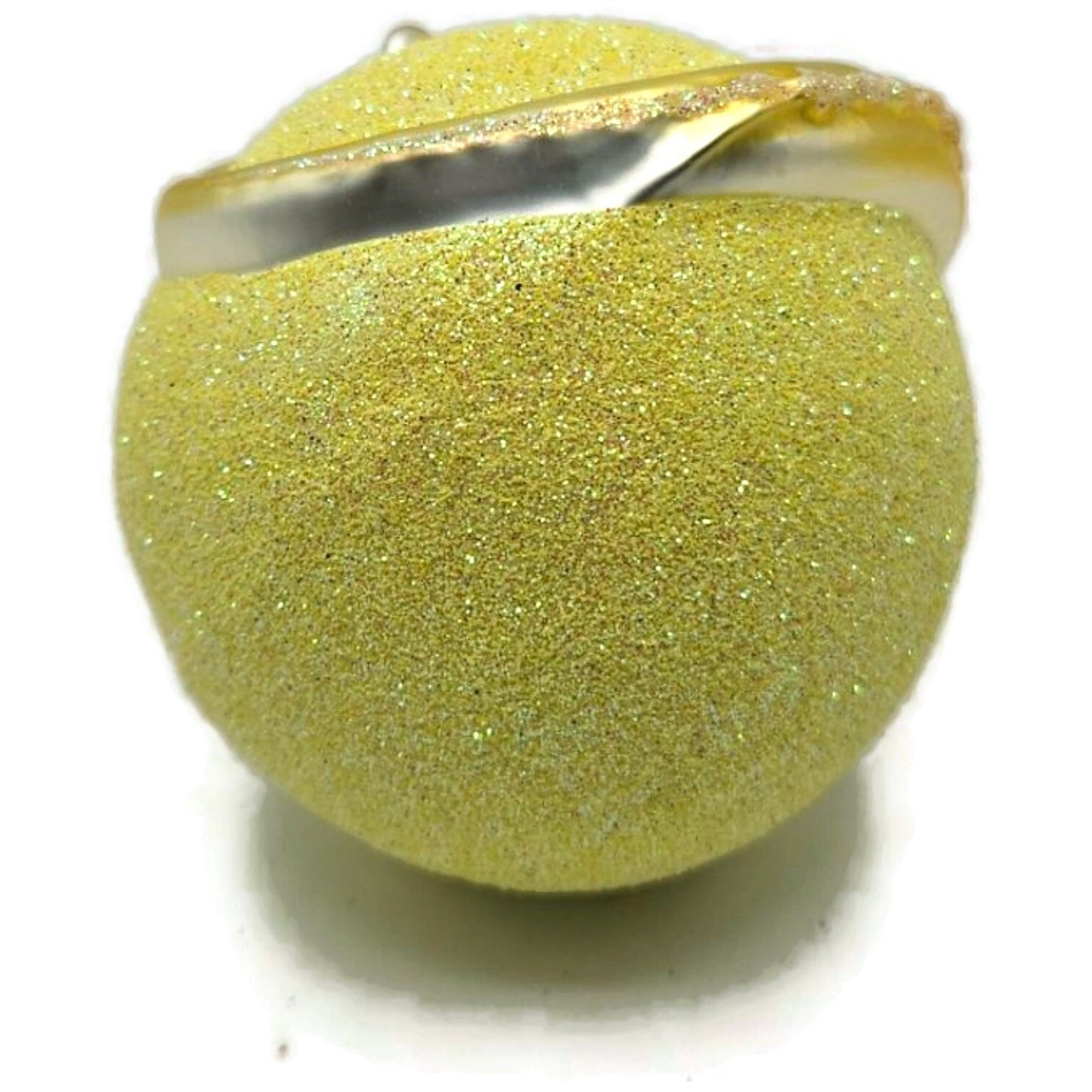Patricia Breen Chameleon Yellow Glittered Spring Christmas Holiday Tree Ornament