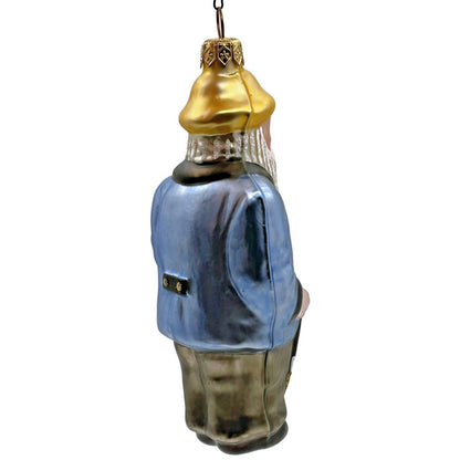 Patricia Breen M Claude Monet Blue Artist Palette Christmas Tree Ornament AIC