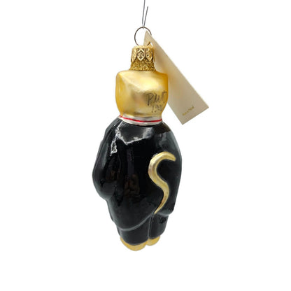 Patricia Breen Fiddling Cat Elvis Black Pant Hey Diddle Christmas Tree Ornament