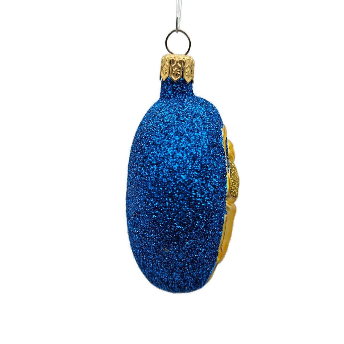 Patricia Breen Cleopatras Scarab Blue Gold Insect Christmas Tree Decor Ornament