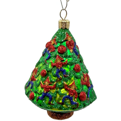 Patricia Breen Leaping Lords Dancing Elves Tree Christmas Decor Ornament 2421