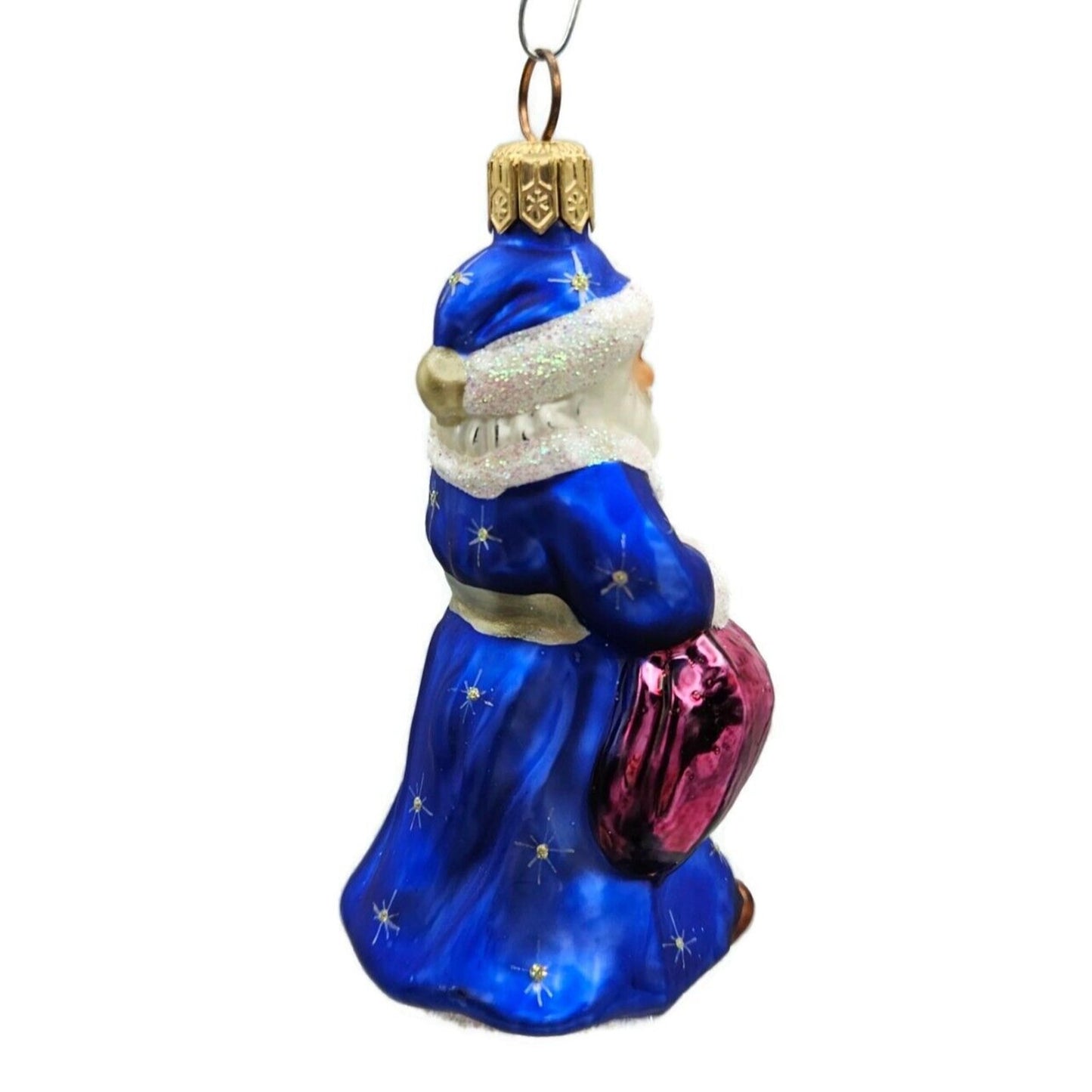 Christopher Radko Petite Pere Noel Santa Claus Christmas Tree Ornament 98-024-0