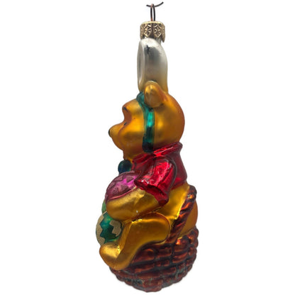 Christopher Radko Easter Pooh Disney Exclusive Easter Egg Ornament 99-DIS-17