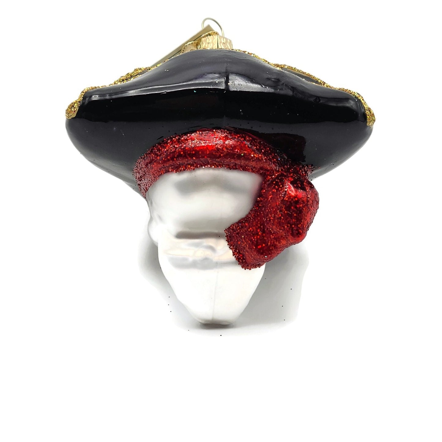 Old World Christmas Jolly Roger Pirate Skull Halloween Christmas Ornament OWC
