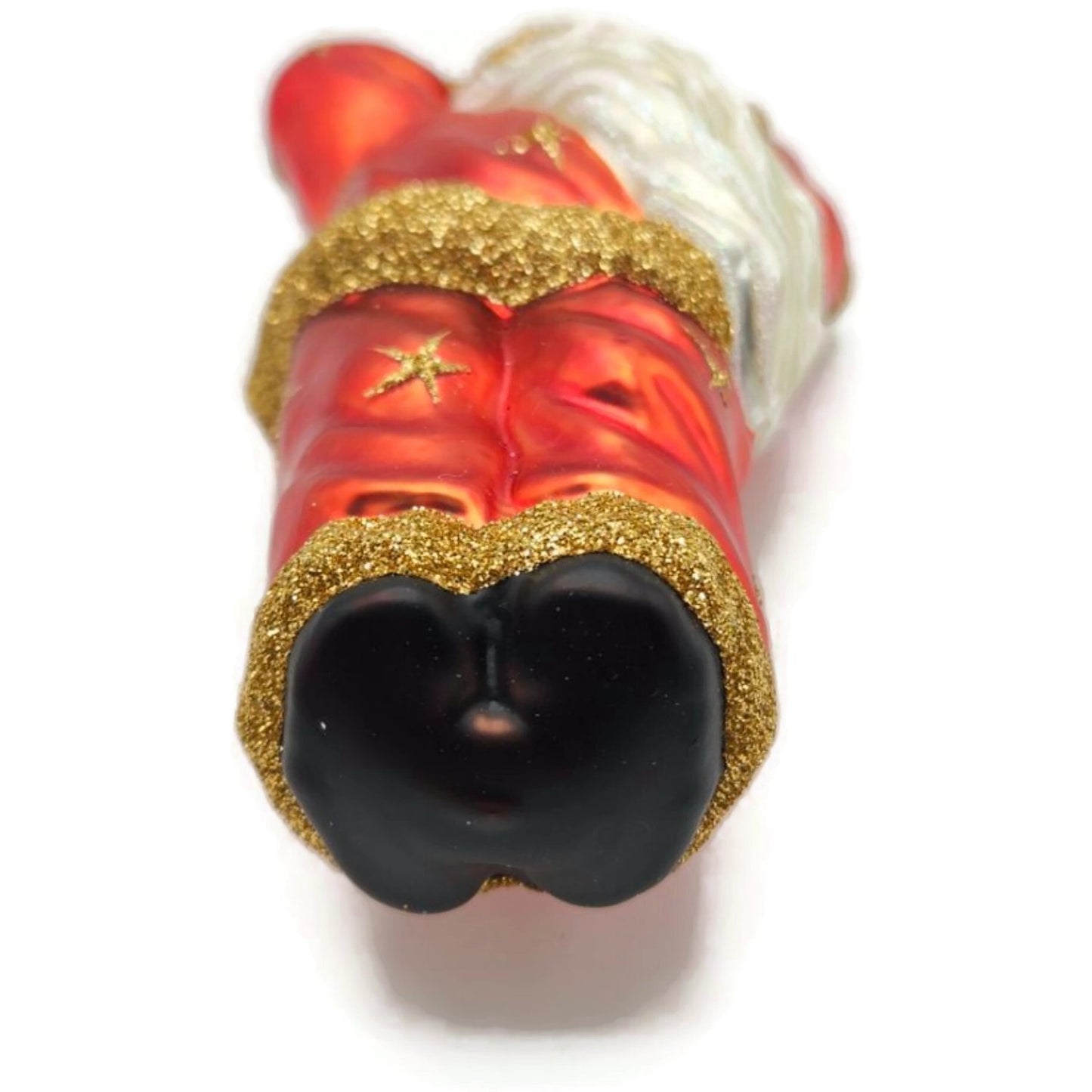 Patricia Breen Hold Onto Your Hat Star Santa Halloween Christmas Ornament 9721