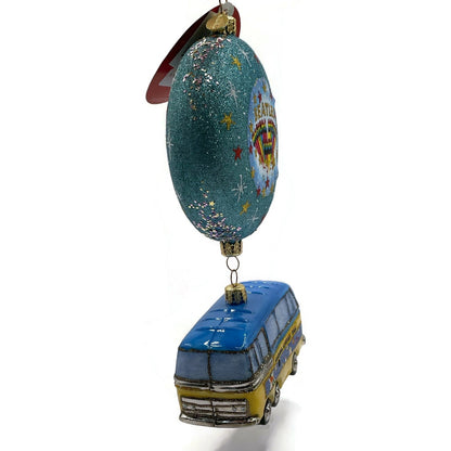 Christopher Radko Bus A Tour to the Top The Charts Beatles Christmas Ornament
