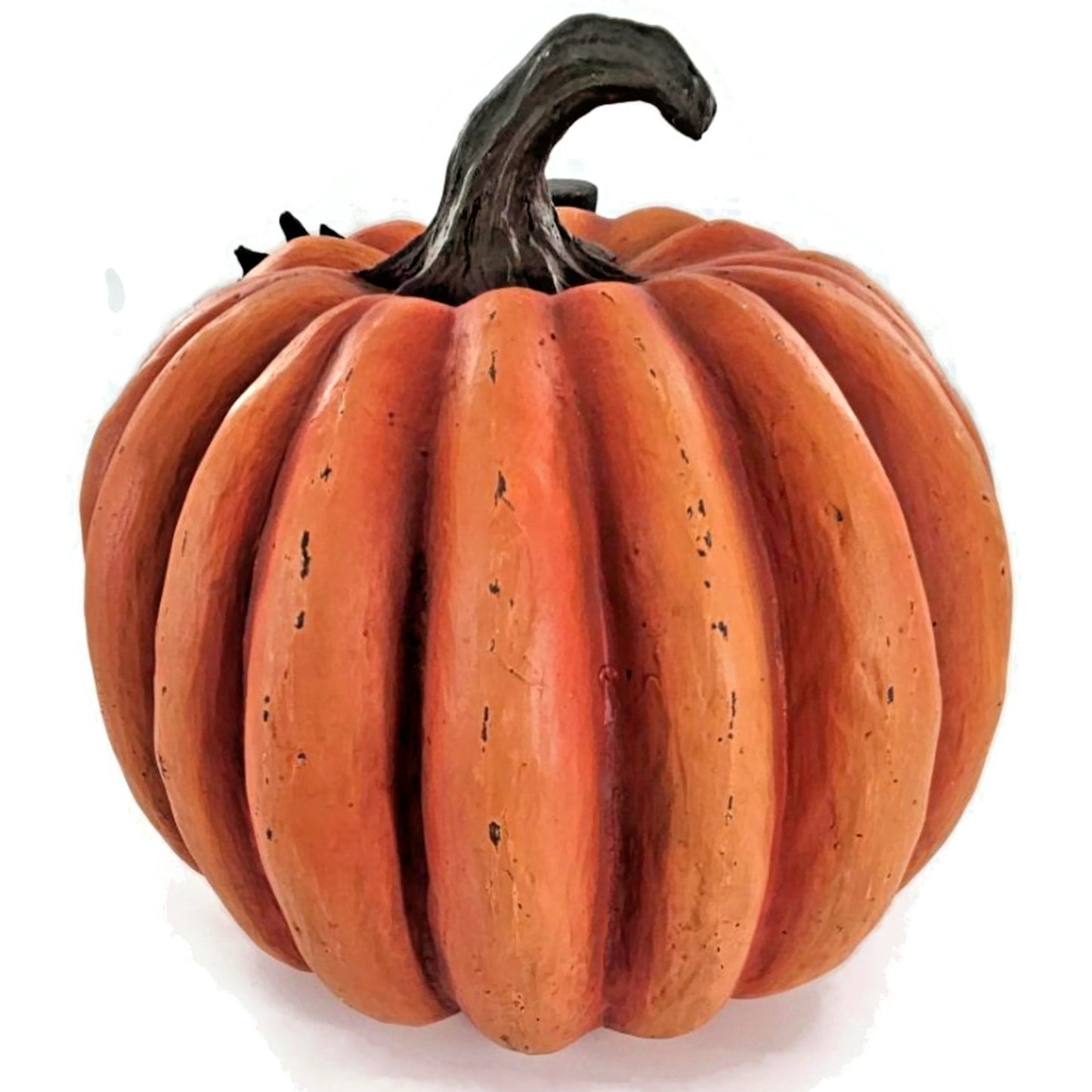 Bethany Lowe Cawing Pumpkin Halloween Raven Crow Top Hat Mouse Paper Mache Decor