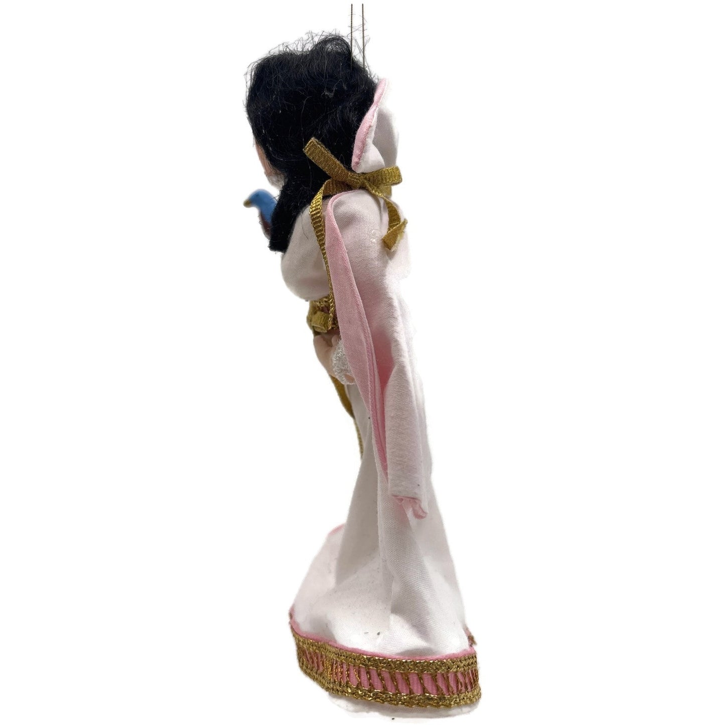 Gladys Boalt Snow White Seven Dwarfs Fabric Handmade Christmas Ornament Signed