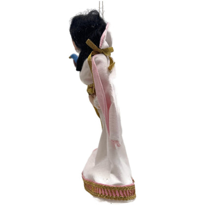 Gladys Boalt Snow White Seven Dwarfs Fabric Handmade Christmas Ornament Signed