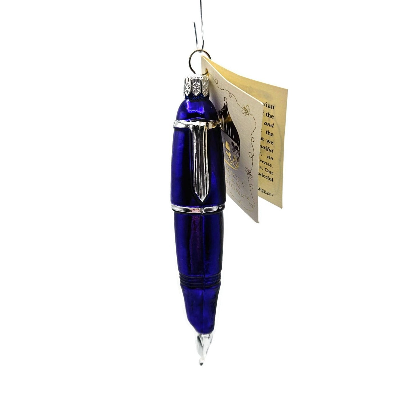 Patricia Breen Prototype Pen Purple Eric Signed One of a Kind Ornament 2400Gift