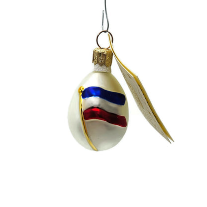 Patricia Breen Joan of Arc Pearl Halo Christmas Ornament Signed Tag 2 of 500