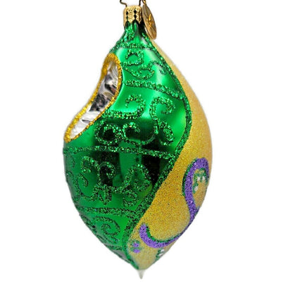 Christopher Radko Fantasia Mod Elegance Reflector Christmas Tree Decor Ornament