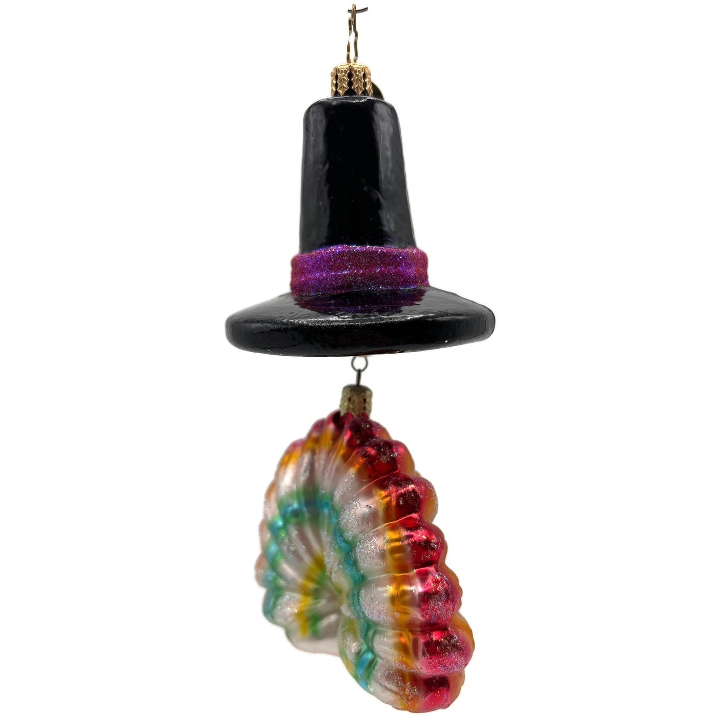 Christopher Radko Hats Off to Tom Thanksgiving Christmas Tree Ornament 02-0297-0