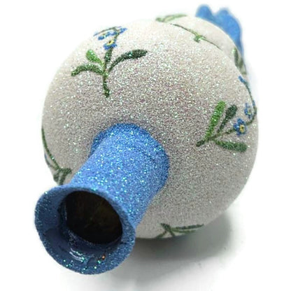 Patricia Breen Miniature Forget-Me-Not Finial Blue Spring Christmas Tree Topper