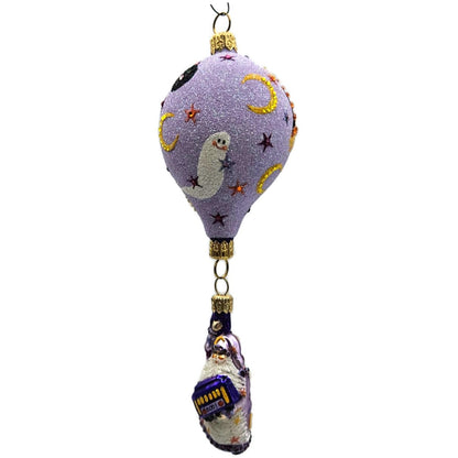 Patricia Breen Santa For Karen Halloween Icons Balloon Moon Stars Ornament Gumps