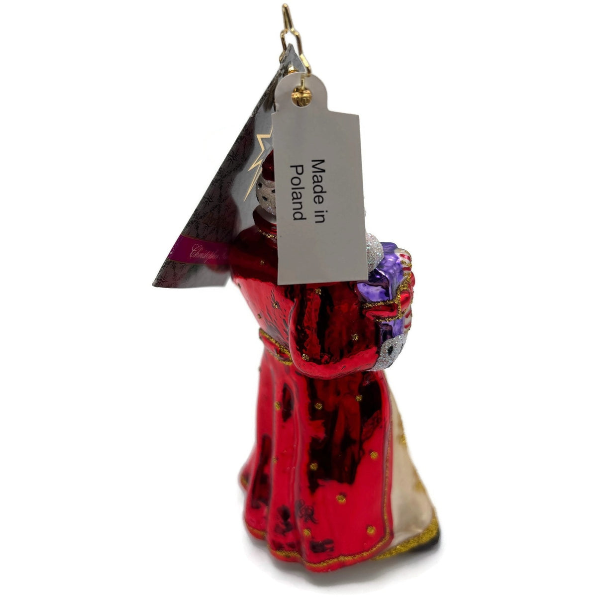 Christopher Radko Gracious Grandeur Santa Claus Glass Christmas Ornament 1016353