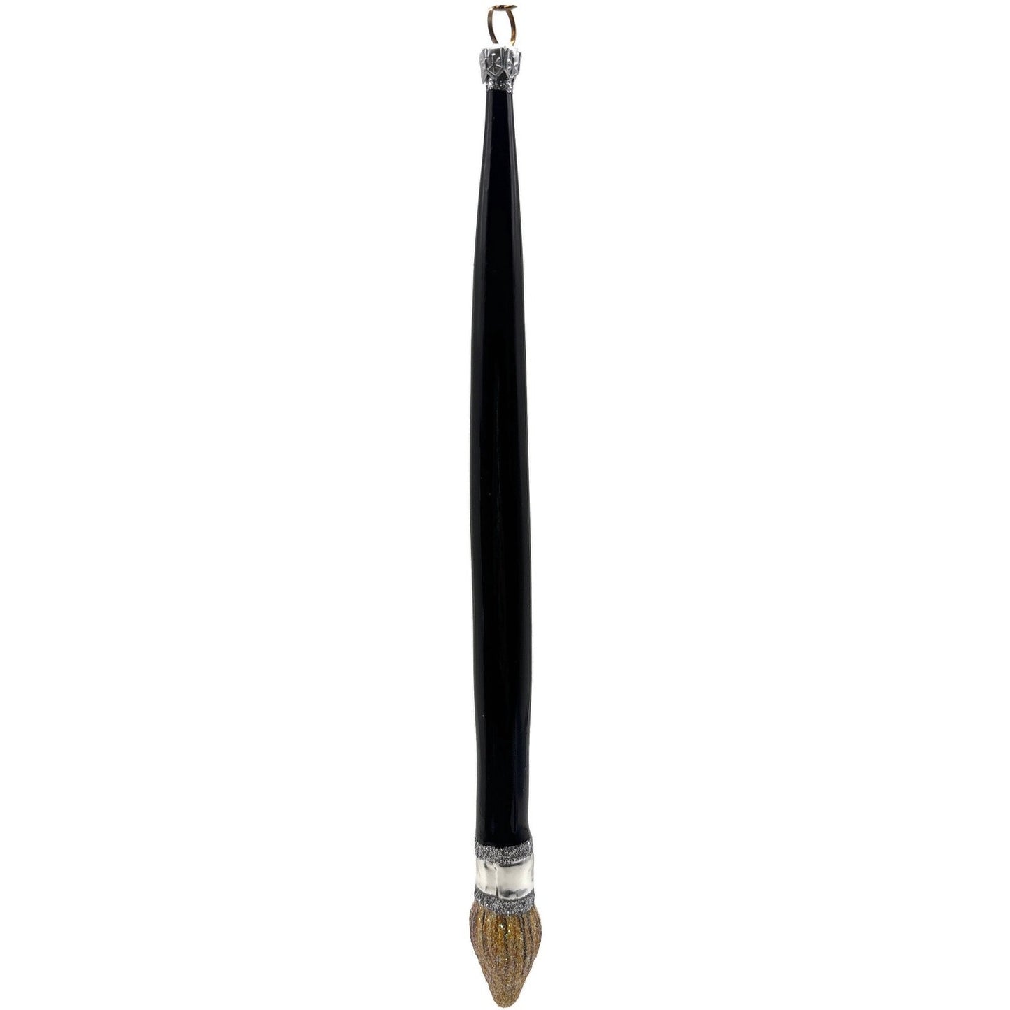 Patricia Breen Let's Paint Black Art Brush Christmas Tree Ornament Neiman Marcus