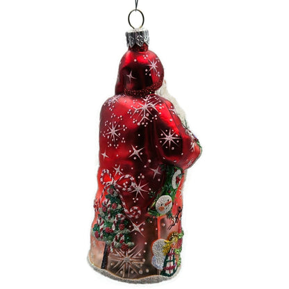 Patricia Breen Karas Santa Claus Red Angels Snowman Christmas Ornament Candy