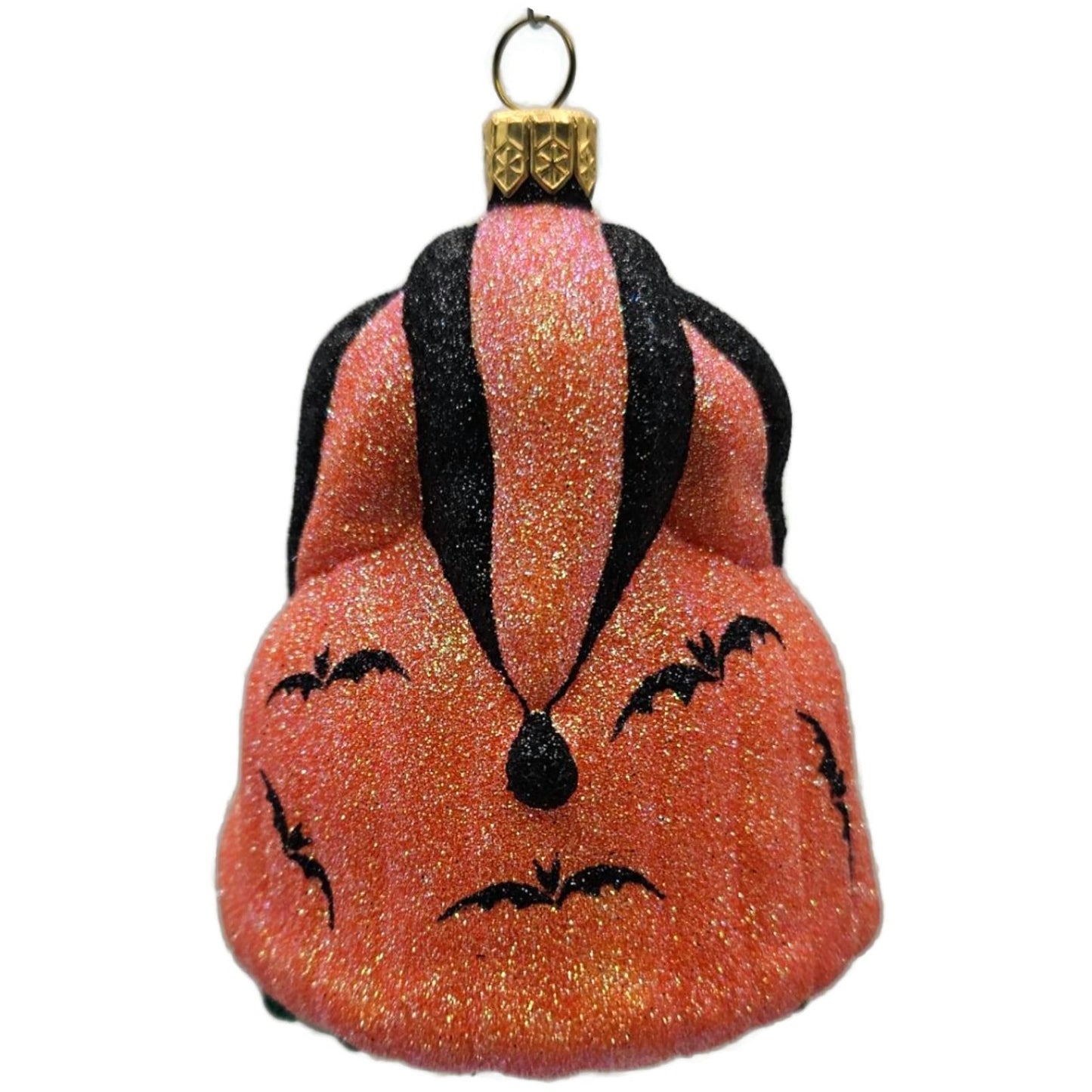 Patricia Breen Yorick Frog Halloween Orange Pumpkins Christmas Tree Ornament