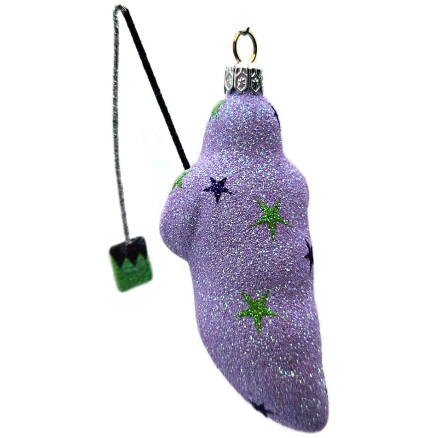 Patricia Breen Halloween Phantom Catch Ghost Violet Frankenstein X-Mas Ornament