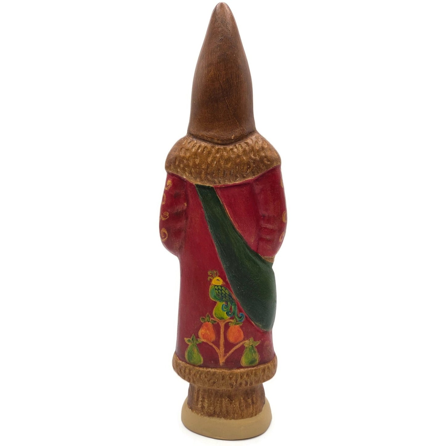 Bittersweet House Chalkware Belsnickel Partridge in Pear Tree Folk Art Figurine