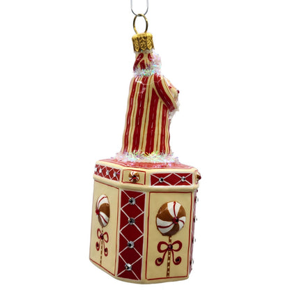 Patricia Breen Santa for Mimi Gingerbread Tea Party Christmas Tree Ornament