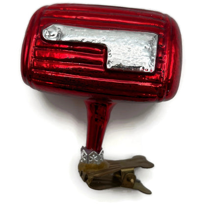 Patricia Breen Le Postal Box Red Valentines Clip On Christmas Tree Ornament