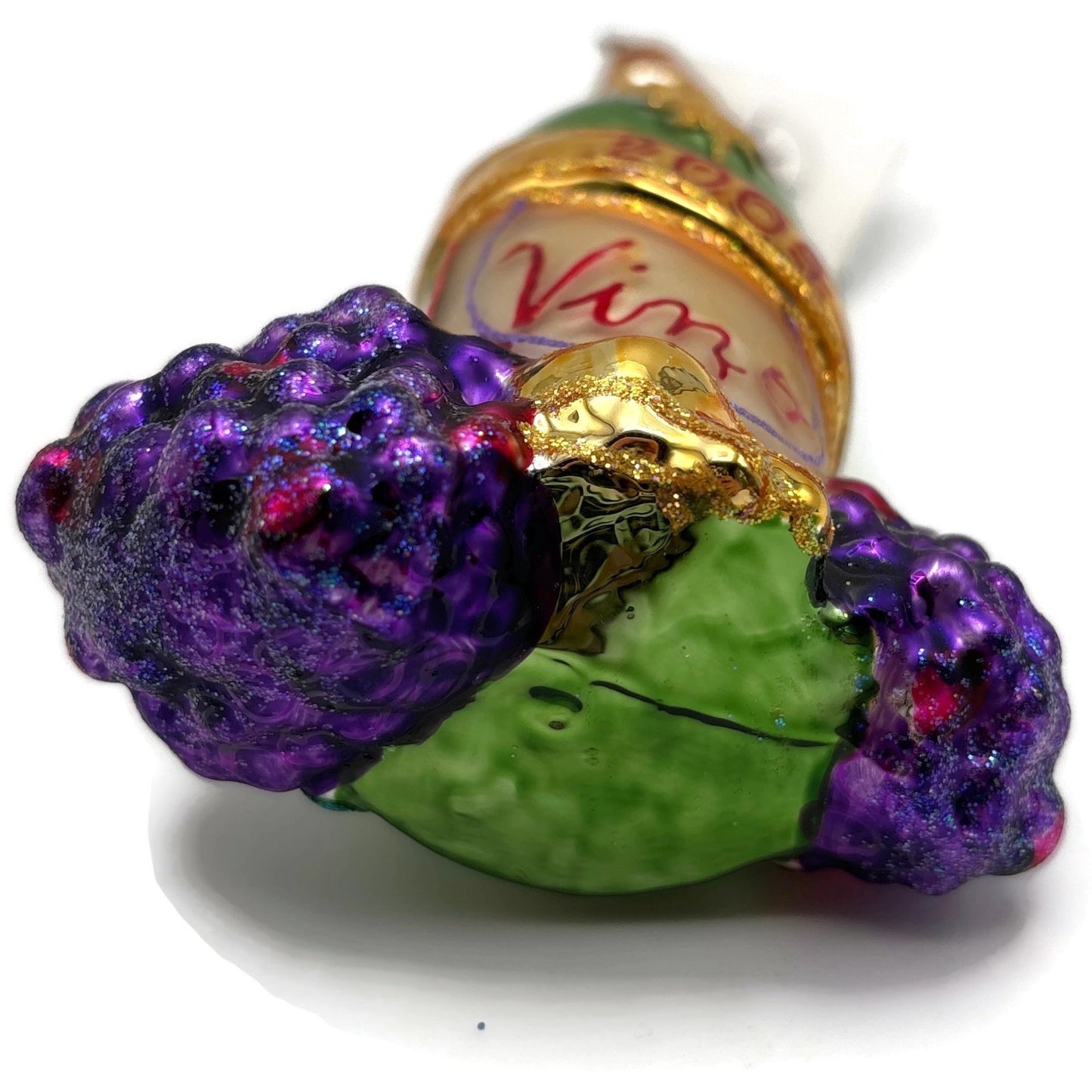 Christopher Radko A Vintage Year 2004 Wine Bottle Christmas Ornament 1010931