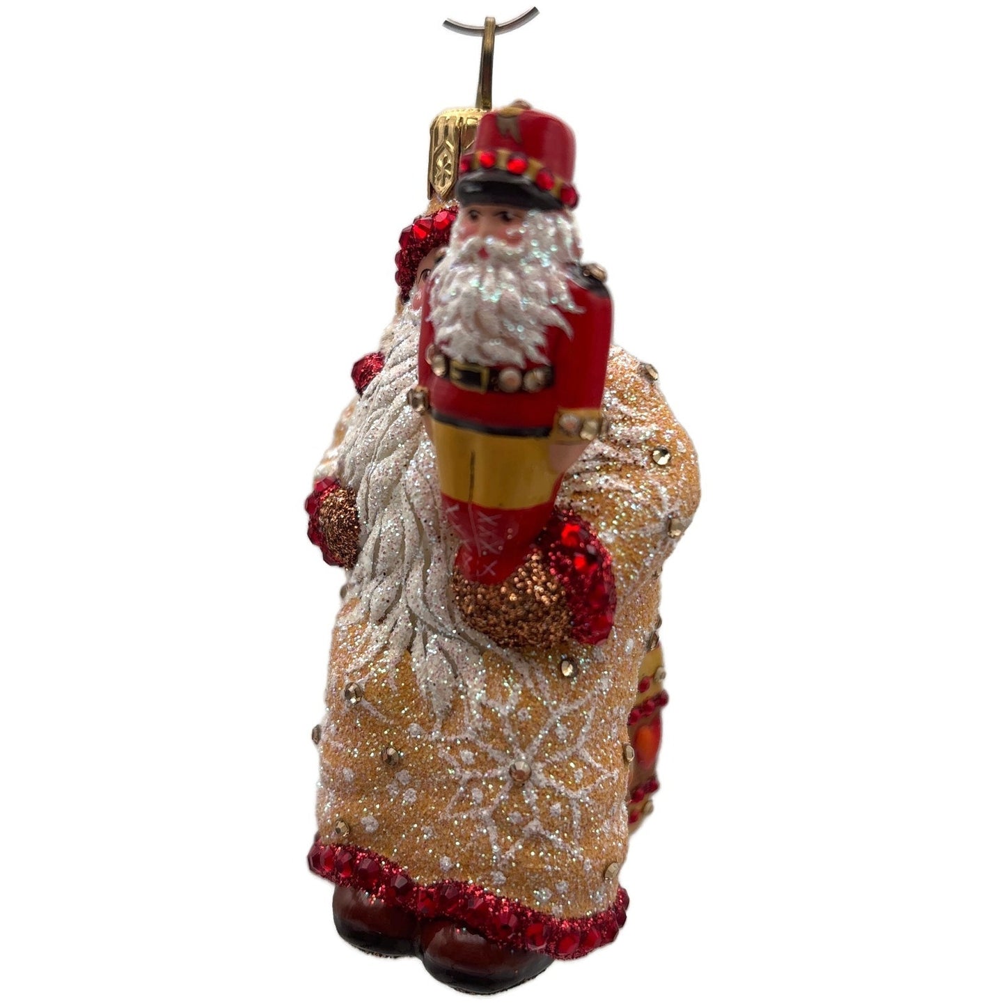 Patricia Breen Nutcracker Nicoud Gingerbread Hearts Christmas Tree Ornament CATZ