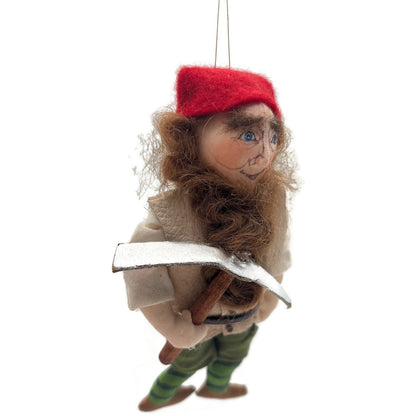 Gladys Boalt Dwarf 3 Snow White And The Seven Dwarfs Christmas Ornament Signed