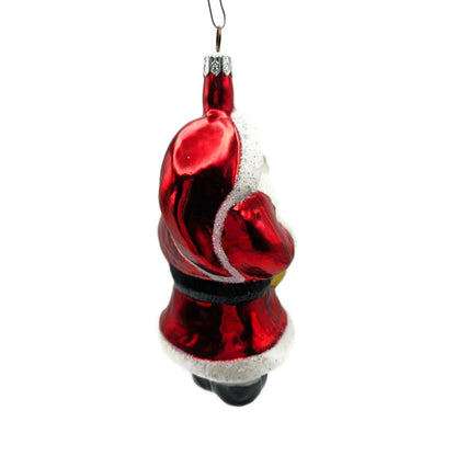 Christopher Radko Gifted Santa Claus Glass Christmas Tree Ornament 94-070-06
