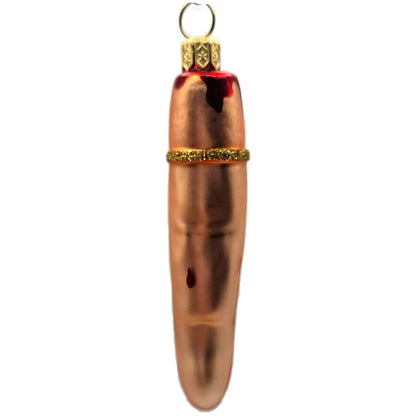 Patricia Breen Halloween Lady Finger New Manicure Pumpkin Christmas Ornament