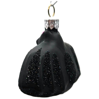 Patricia Breen Henry The Bat Black Glass Halloween Christmas Tree Ornament 2323