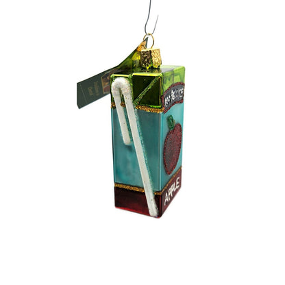 Old World Christmas Apple Juice Box Christmas Holiday Tree Ornament OWC 2019