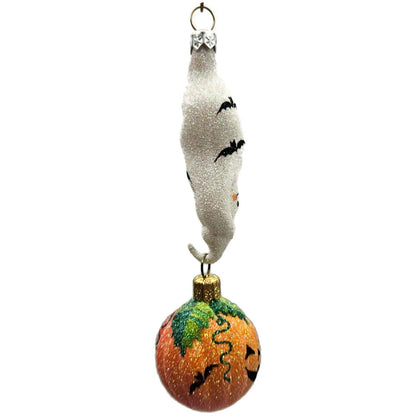Patricia Breen Topsy Turvy Ghost Bat Jack-O-Lantern Halloween Christmas Ornament