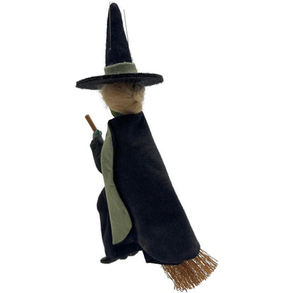 Gladys Boalt Wicked Witch Wizard of Oz Fabric Christmas Tree Ornament Signed