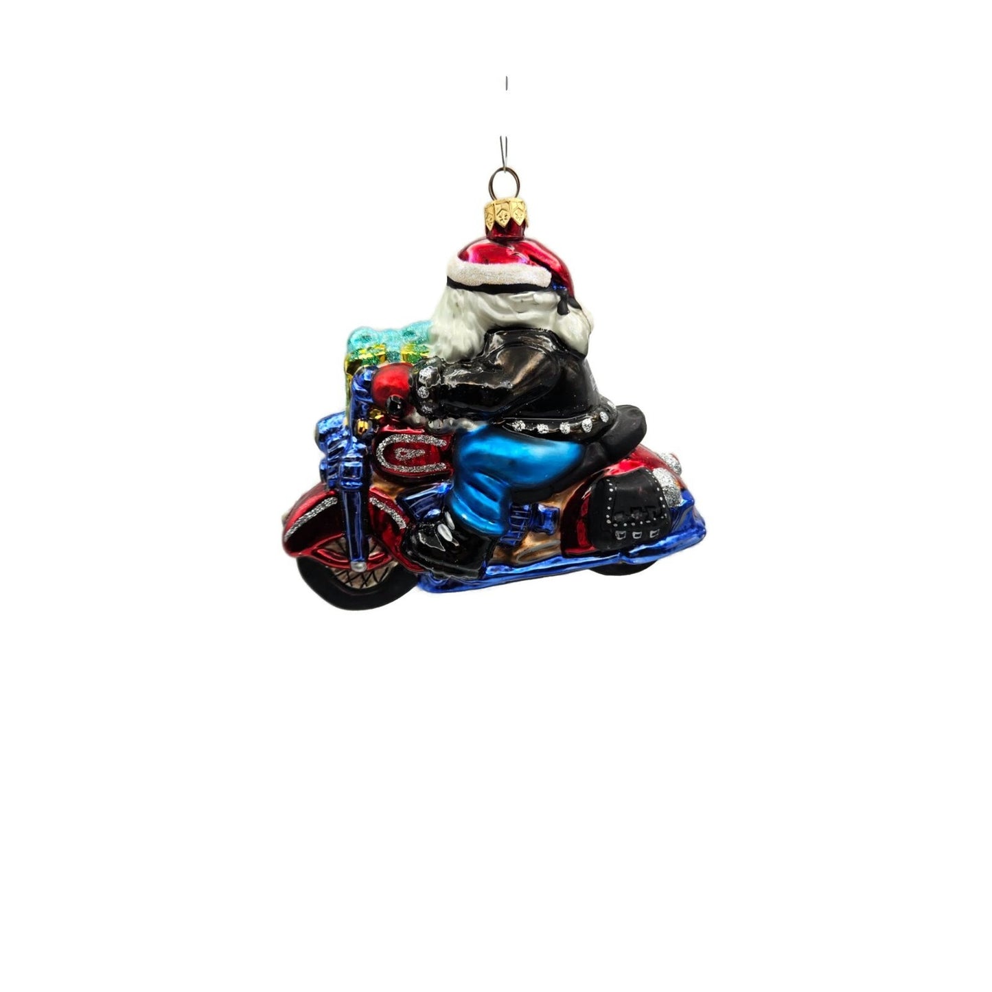 Christopher Radko Harley Davidson Santa Side Car Christmas Ornament 99-HAR-03