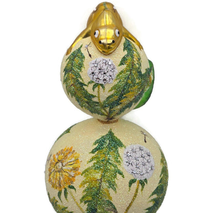 Patricia Breen Chameleon Finial Dandelion Amuck Spring Christmas Tree Topper