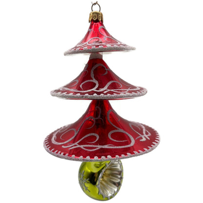 Heartfully Yours Christopher Radko Centennial Tree Reflector Christmas Ornament