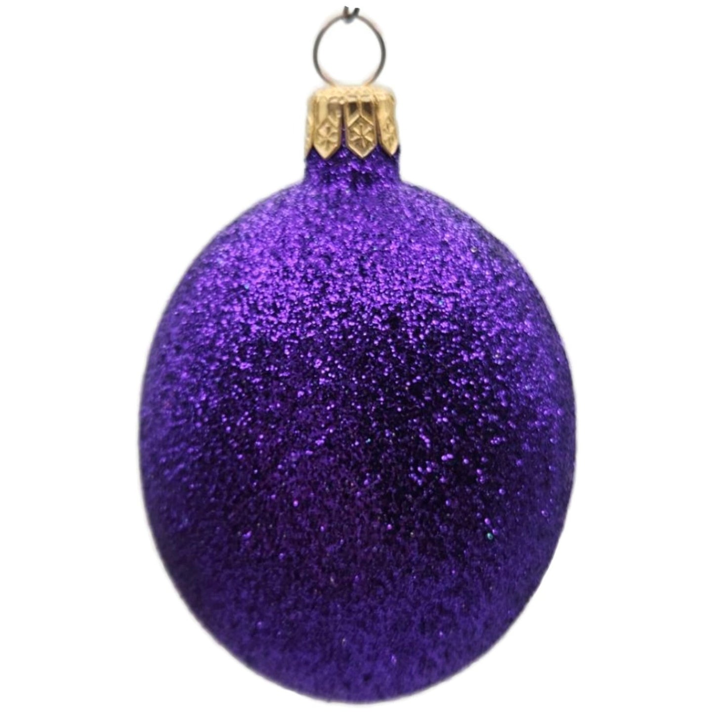 Patricia Breen Cleopatras Scarab Purple Gold Bug Glass Halloween Ornament 9709