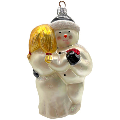Patricia Breen Snow Dancing Pearl Snow People Snowflakes Christmas Tree Ornament