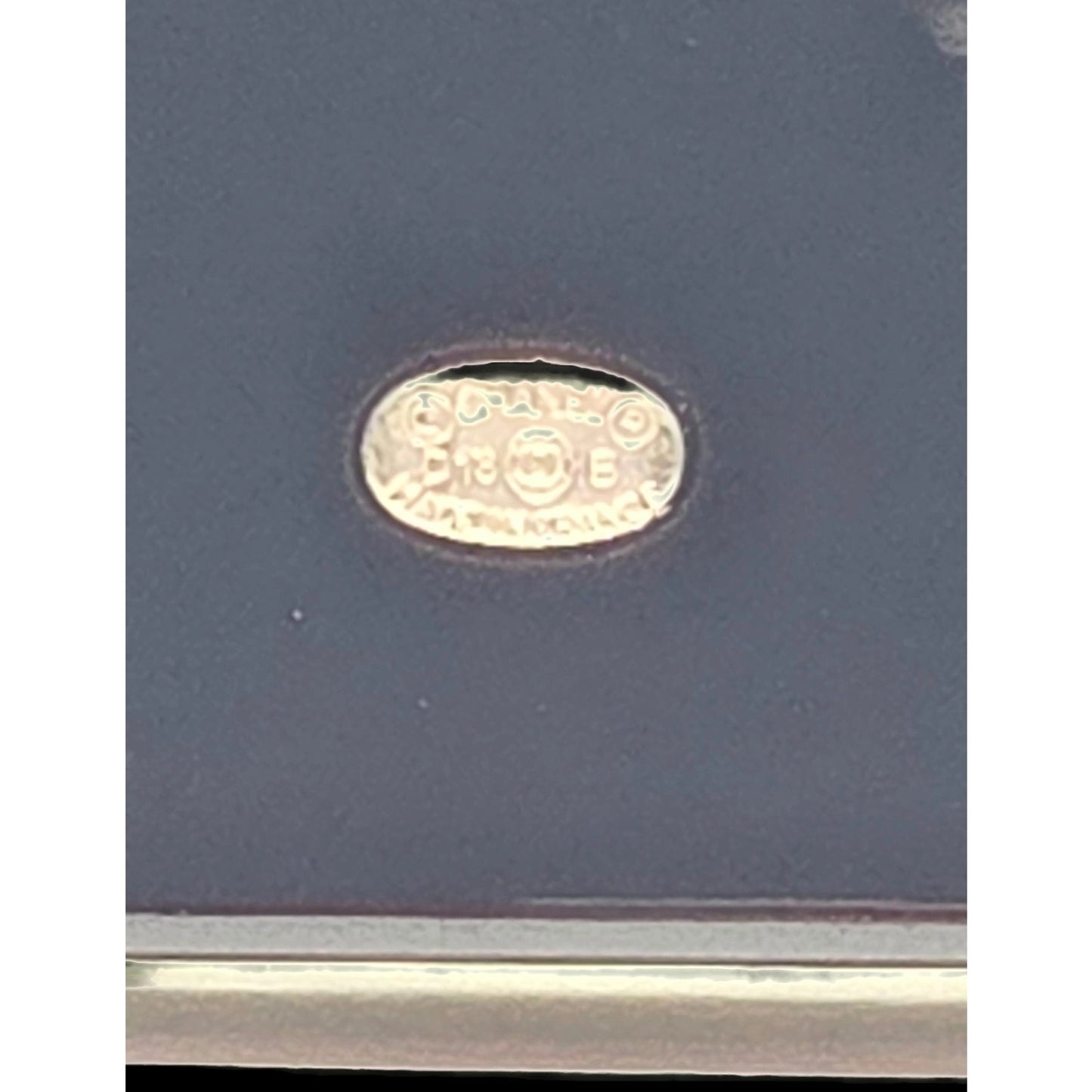 Chanel CC Logo Ski Brooch Black White Gold Snowflake Star Trees 2018 18B Rare