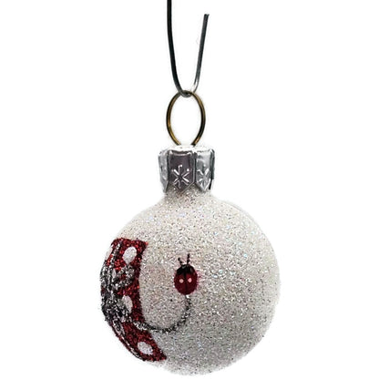 Patricia Breen Studio Gift Ball Present Ladybugs Spring Christmas Ornament 2471